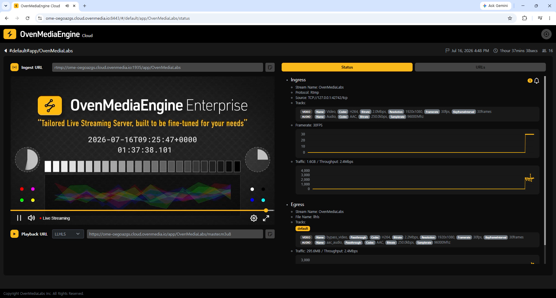 Web Console Demo